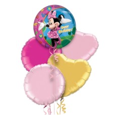 Happy Birthday Mickey Mouse Foil Balloon Bouquet